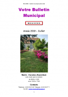 Bulletin municipal Juillet 2019